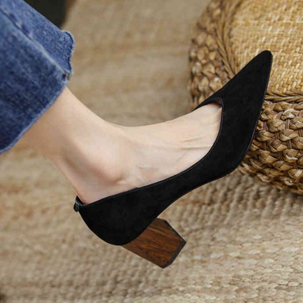 sandals concise female pumps of genuine leather handcrafted women's shoes in heels tpr solid colors fashion lady fice fne3, Black
sandals concise female pumps of genuine leather handcrafted women's shoes in heels tpr solid colors fashion lady fice fne3, Black