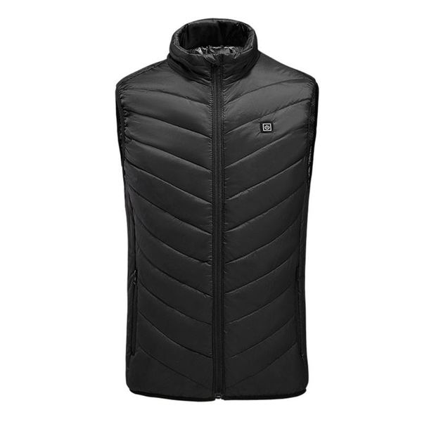 winter smart heating suit warm vest constant temperature usb charging back support, Black;blue
winter smart heating suit warm vest constant temperature usb charging back support, Black;blue