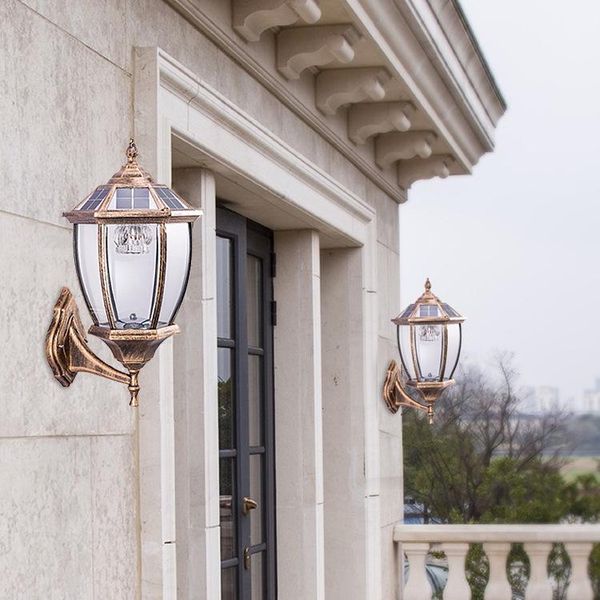 solar lamps light european style wall lamp hexagonal garden outdoor lantern ledlight
solar lamps light european style wall lamp hexagonal garden outdoor lantern ledlight