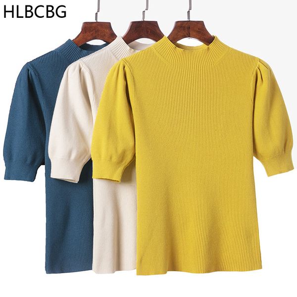 women's t-shirt knitted t shirts women summer 2021 solid o neck puff sleeve female loose casual pullover slim fit ladies tees, White
women's t-shirt knitted t shirts women summer 2021 solid o neck puff sleeve female loose casual pullover slim fit ladies tees, White