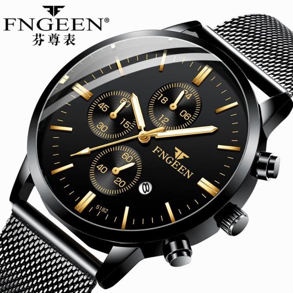 wristwatches fngeen men 's watch 2021 ultra slim steel mesh black simple quartz wristwatch date clock decoration business m, Slivery;brown
wristwatches fngeen men 's watch 2021 ultra slim steel mesh black simple quartz wristwatch date clock decoration business m, Slivery;brown
