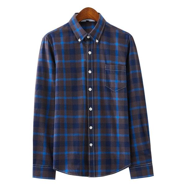 men's casual shirts spring autumn plaid men 2021 fashion long sleeve slim cotton mens, White;black
men's casual shirts spring autumn plaid men 2021 fashion long sleeve slim cotton mens, White;black