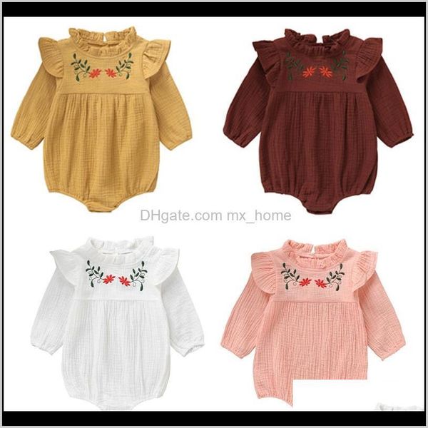 jumpsuitsrompers baby clothing baby maternity drop delivery 2021 rompers 5 colors flower embroidery lace ruffle solid single breasted kids j, Blue
jumpsuitsrompers baby clothing baby maternity drop delivery 2021 rompers 5 colors flower embroidery lace ruffle solid single breasted kids j, Blue
