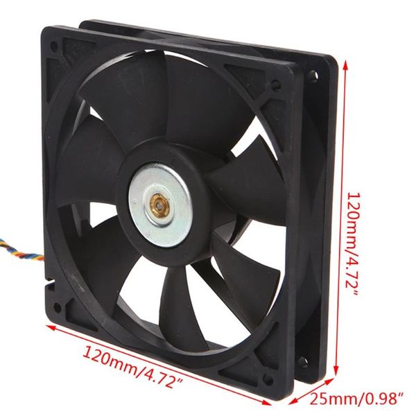 fans & coolings 120x120x25mm brushless dc12v 0.80a 7-blade cooling fan 12025 for delta afb1212sh
fans & coolings 120x120x25mm brushless dc12v 0.80a 7-blade cooling fan 12025 for delta afb1212sh