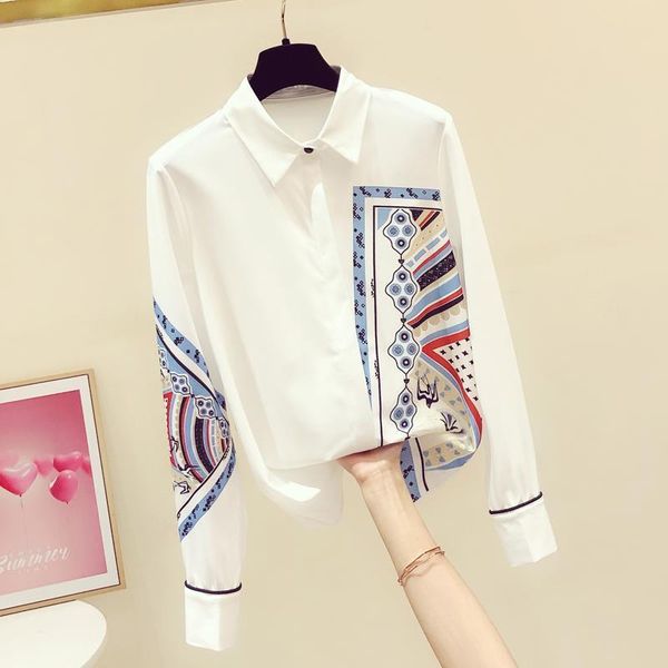 women's blouses & shirts 2021 early spring french design feeling niche shirt long sleeve white chiffon high-end fashion jacket
women's blouses & shirts 2021 early spring french design feeling niche shirt long sleeve white chiffon high-end fashion jacket