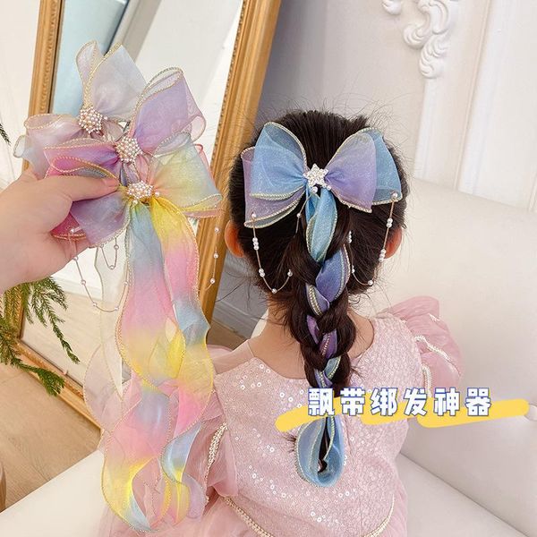 hair accessories girls bow children braided headdress clips for ponytail streamers hairpins christmas gifts, Slivery;white
hair accessories girls bow children braided headdress clips for ponytail streamers hairpins christmas gifts, Slivery;white