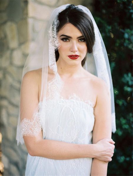 bridal veils sell spectacular cathedral 1.5 meters long veil lace edge one-layer for wedding headwear accessories, Black
bridal veils sell spectacular cathedral 1.5 meters long veil lace edge one-layer for wedding headwear accessories, Black