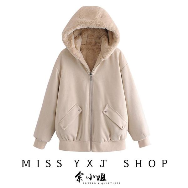 women's jackets counter original tail single clothing big brand lamb wool coat double-sided wear fleece jacket winter, Black;brown
women's jackets counter original tail single clothing big brand lamb wool coat double-sided wear fleece jacket winter, Black;brown