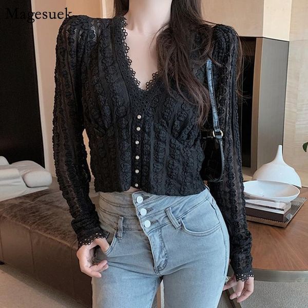 women's blouses & shirts autumn v-neck long sleeve koresn sweet short lace white shirt casual vintage elegant blusas mujer 11841 8mu2
women's blouses & shirts autumn v-neck long sleeve koresn sweet short lace white shirt casual vintage elegant blusas mujer 11841 8mu2