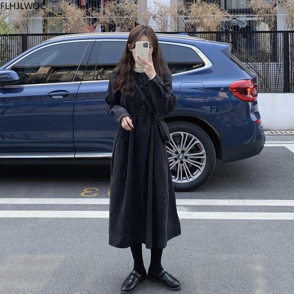 autumn winter womens long sleeve cute casual loose sweet grils preppy style solid black retro vintage dress 2049 dresses, Black;gray
autumn winter womens long sleeve cute casual loose sweet grils preppy style solid black retro vintage dress 2049 dresses, Black;gray