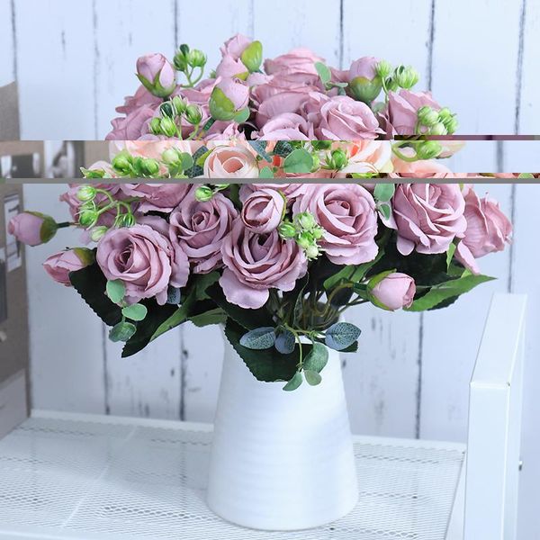 beautiful roses artificial flowers luxurious wedding decoration silk fake for home decor white accessories decorative & wreaths
beautiful roses artificial flowers luxurious wedding decoration silk fake for home decor white accessories decorative & wreaths