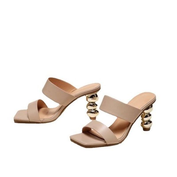 dress shoes 2021 summer fashion sandals strange plating gourd high heels women slides open toe hollow square head slippers, Black
dress shoes 2021 summer fashion sandals strange plating gourd high heels women slides open toe hollow square head slippers, Black