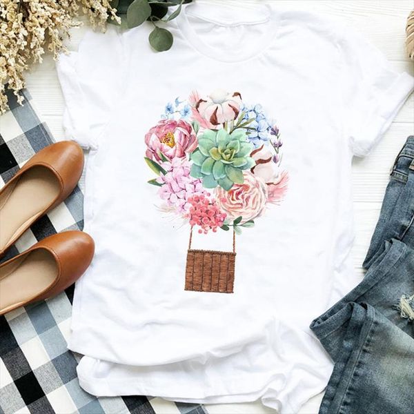 men lady 90s floral balloon mens watercolor travel world print tee female clothes graphic shirt, White;black
men lady 90s floral balloon mens watercolor travel world print tee female clothes graphic shirt, White;black