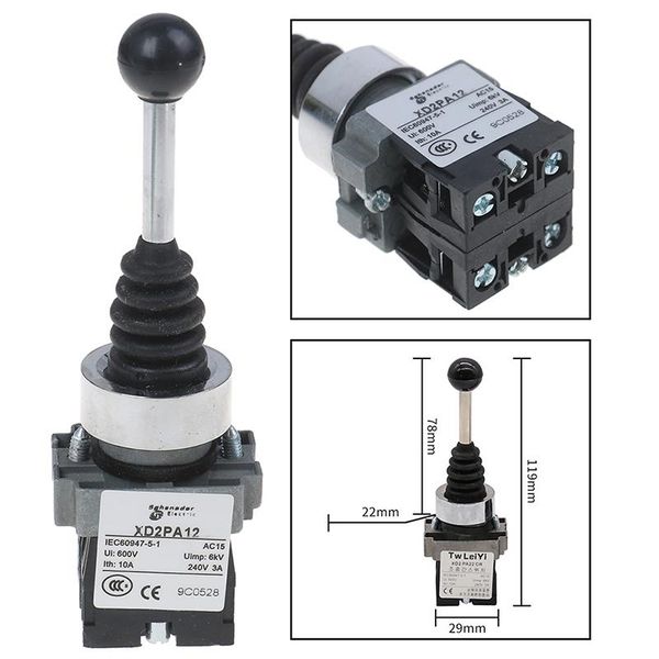 smart home control 2no 2 positions xd2-pa12 xd2-pa22 cross push button switch latching self-locking joystick
smart home control 2no 2 positions xd2-pa12 xd2-pa22 cross push button switch latching self-locking joystick