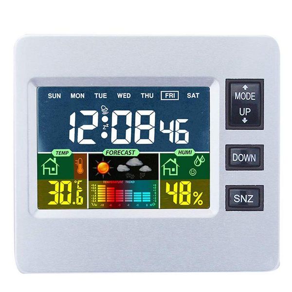 other clocks & accessories digital wireless weather station with lcd color display for forecast indoor sensor temperature humidity monitor a
other clocks & accessories digital wireless weather station with lcd color display for forecast indoor sensor temperature humidity monitor a