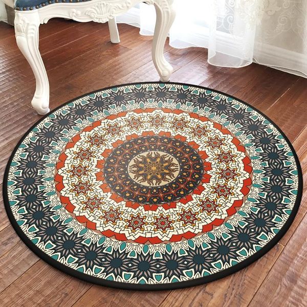 carpets mandala bohemian floor round carpet for living room bedroom geometric retro non-slip decor table mat foot pad prayer large rugs
carpets mandala bohemian floor round carpet for living room bedroom geometric retro non-slip decor table mat foot pad prayer large rugs