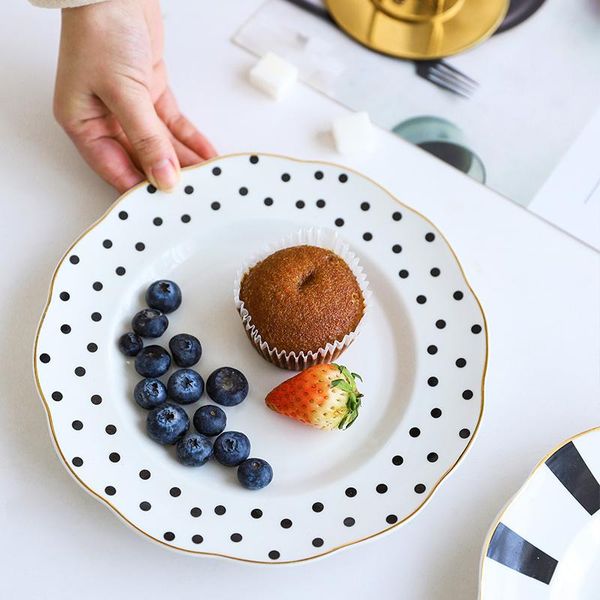 dishes & plates 1pc flower shaped dinner plate european style ceramic afternoon gold-rimmed dinnerware pasta dish 8.6 inch
dishes & plates 1pc flower shaped dinner plate european style ceramic afternoon gold-rimmed dinnerware pasta dish 8.6 inch