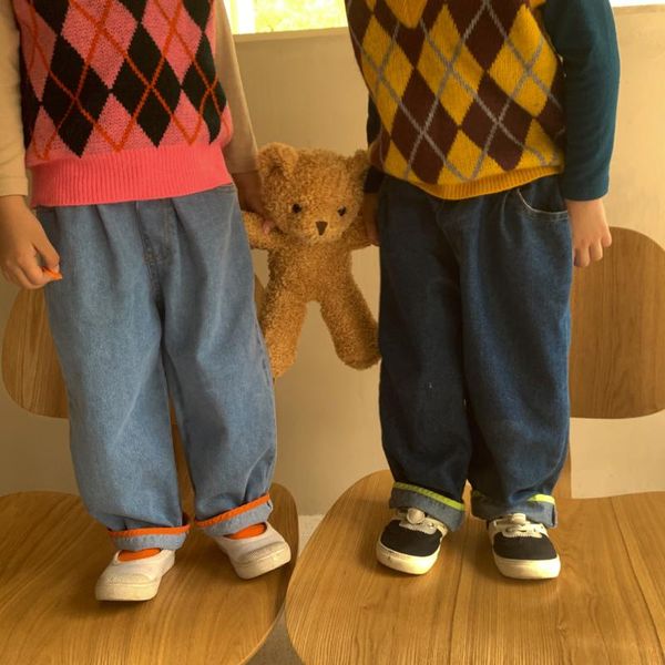 jeans kids wide leg pants boys girls solid pant outfits loose trousers autumn winter, Blue
jeans kids wide leg pants boys girls solid pant outfits loose trousers autumn winter, Blue