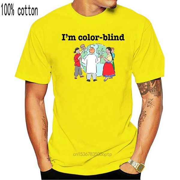 women's t-shirt i' color blind humorous all sizes streetwear tee shirt, White
women's t-shirt i' color blind humorous all sizes streetwear tee shirt, White