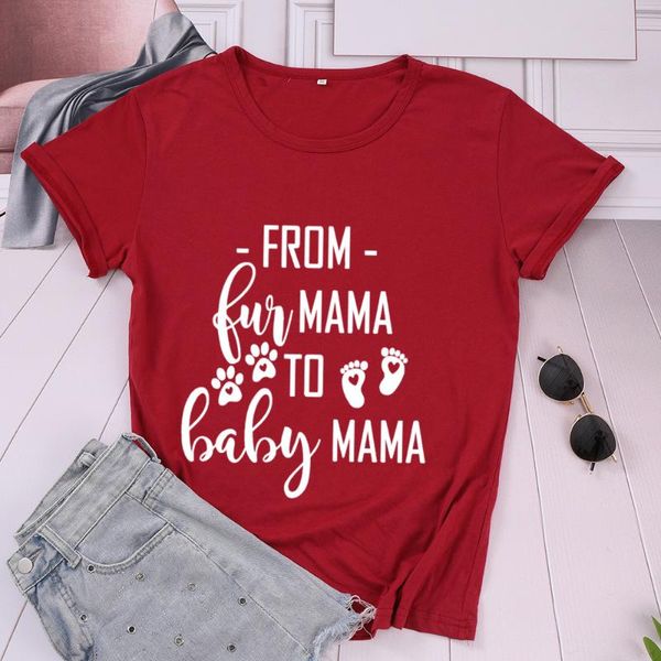 women's t-shirt from fur mama to baby t shirt fashion graphic plus size women shirts 100% cotton harajuku mom clothes o neck aesthetic, White
women's t-shirt from fur mama to baby t shirt fashion graphic plus size women shirts 100% cotton harajuku mom clothes o neck aesthetic, White