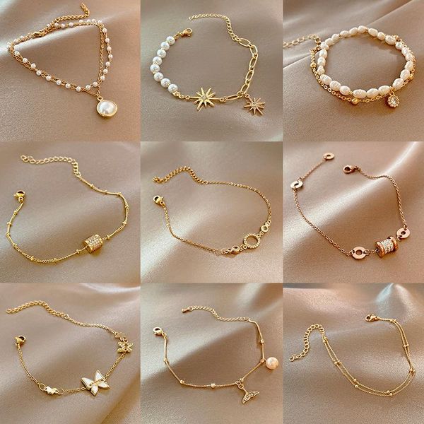 bangle korean fashion pearl bracelet net celebrity design simple zircon niche trend cold wind female, Black
bangle korean fashion pearl bracelet net celebrity design simple zircon niche trend cold wind female, Black
