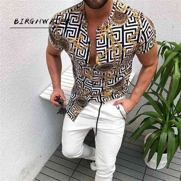 european american men's clothing casual fashion printed shirt single-breasted cardigan long sleeve men 210809, White;black
european american men's clothing casual fashion printed shirt single-breasted cardigan long sleeve men 210809, White;black