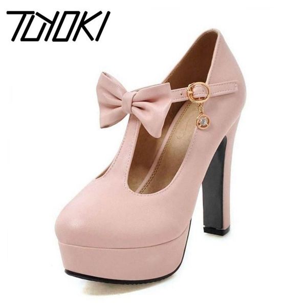 tuyoki plus size 31-47 vintage t-strap women high heel shoes ladies brand bowtie round toe heeled pumps platforms dress, Black
tuyoki plus size 31-47 vintage t-strap women high heel shoes ladies brand bowtie round toe heeled pumps platforms dress, Black