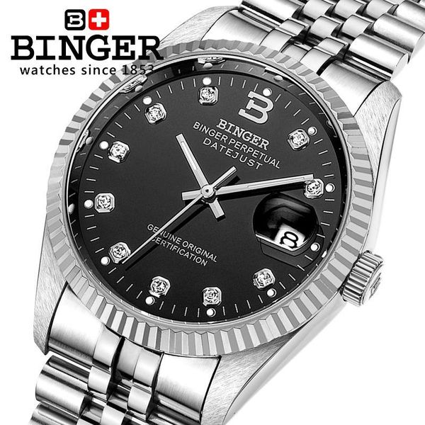 switzerland luxury brand binger watches men automatic mechanical st paling heren saffier waterproof diamond clock bg-0373-3, Slivery;brown
switzerland luxury brand binger watches men automatic mechanical st paling heren saffier waterproof diamond clock bg-0373-3, Slivery;brown
