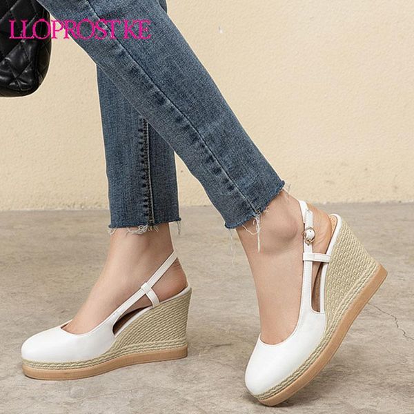 dress shoes lloprost ke platform pumps women 2021 summer gladiator wedges round close toe thick bottom buckle strap roman, Black
dress shoes lloprost ke platform pumps women 2021 summer gladiator wedges round close toe thick bottom buckle strap roman, Black