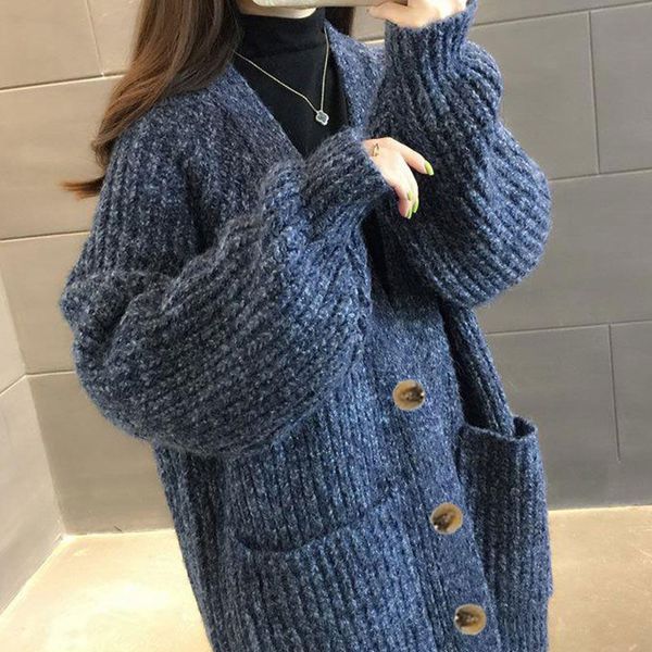 women's sweaters female thick sweater, loose coat, korean style harajuku trend mori girl qqx2, White;black
women's sweaters female thick sweater, loose coat, korean style harajuku trend mori girl qqx2, White;black