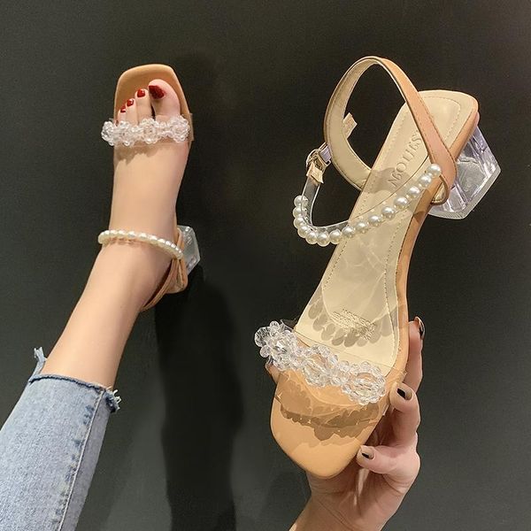 sandals buckle strap female sandal med 2021 women's high heels ladies shoes summer girls medium pearl beige fashion high-heeled bloc, Black
sandals buckle strap female sandal med 2021 women's high heels ladies shoes summer girls medium pearl beige fashion high-heeled bloc, Black