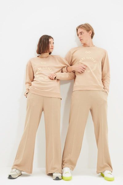 running pants trendyol ribbed wide leg knit sweatpants tmnaw22ea0355, Black;blue
running pants trendyol ribbed wide leg knit sweatpants tmnaw22ea0355, Black;blue