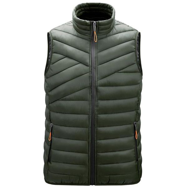 men's vests autumn and winter jacket line vest warm sleeveless stand-up collar lightweight down, Black;white
men's vests autumn and winter jacket line vest warm sleeveless stand-up collar lightweight down, Black;white