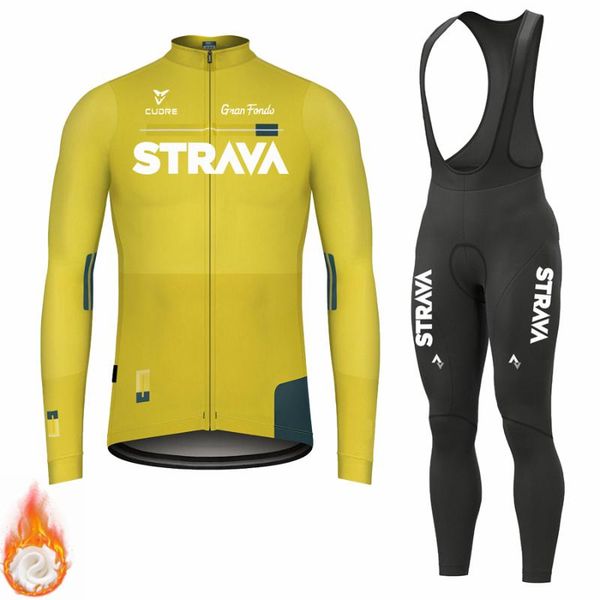 racing sets 2022 strava winter thermal fleece set men long cycling clothes sport riding bike mtb clothing bib pants warm ropa ciclismo, Black;blue
racing sets 2022 strava winter thermal fleece set men long cycling clothes sport riding bike mtb clothing bib pants warm ropa ciclismo, Black;blue