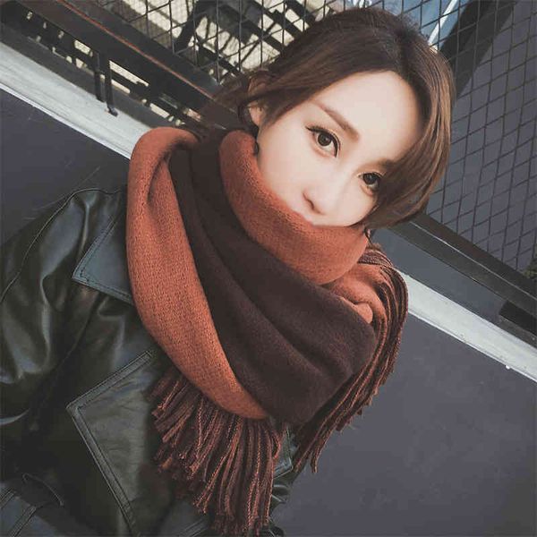 new scarf solid color imitation cashmere thickened korean scarf female autumn and winter tassel scarf long versatile double-sided shawl, Blue;gray
new scarf solid color imitation cashmere thickened korean scarf female autumn and winter tassel scarf long versatile double-sided shawl, Blue;gray