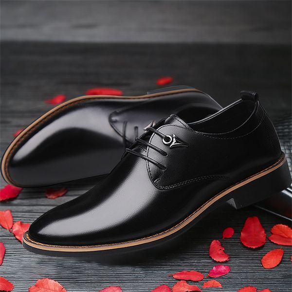 2021 spring and autumn new business leather formal dress single wedding fashion men's shoes, Black
2021 spring and autumn new business leather formal dress single wedding fashion men's shoes, Black