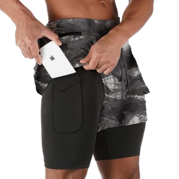 2 in 1 sports jogging fitness shorts men summer running training quick dry bottoms sport gyms short pants men's, White;black
2 in 1 sports jogging fitness shorts men summer running training quick dry bottoms sport gyms short pants men's, White;black