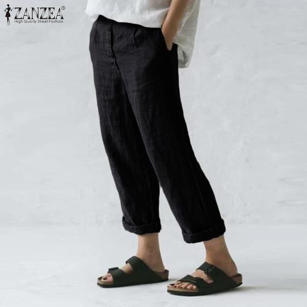 women's pants & capris elegant work office straight trousers women casual high waist long harem vintage solid cotton loose pantalon, Black;white
women's pants & capris elegant work office straight trousers women casual high waist long harem vintage solid cotton loose pantalon, Black;white