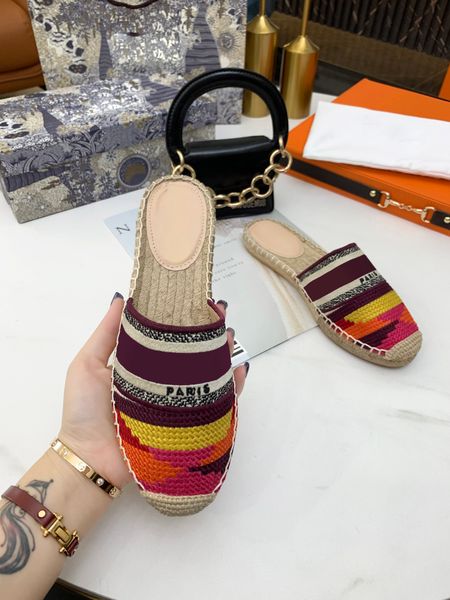 spring, summer, design shoes jacquard show half a pack slippers classic stabbing counsels embroidered beach, Black
spring, summer, design shoes jacquard show half a pack slippers classic stabbing counsels embroidered beach, Black