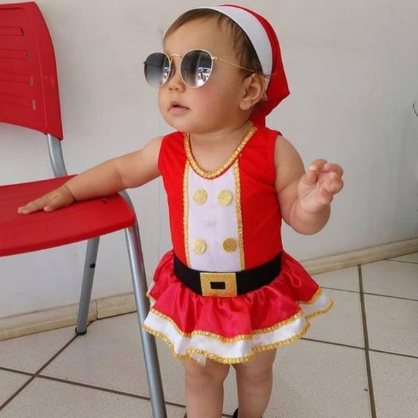 clothing sets born infant baby girls christmas xmas strap dress sleeveless bodysuit outfits baby's clothes, White
clothing sets born infant baby girls christmas xmas strap dress sleeveless bodysuit outfits baby's clothes, White