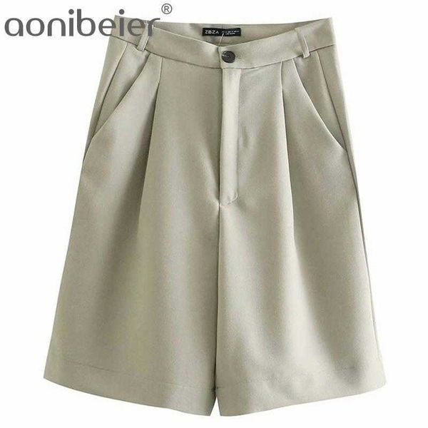 spring summer knee length pants folds front high waist women career female casual straight trousers suits 210604, Black;white
spring summer knee length pants folds front high waist women career female casual straight trousers suits 210604, Black;white