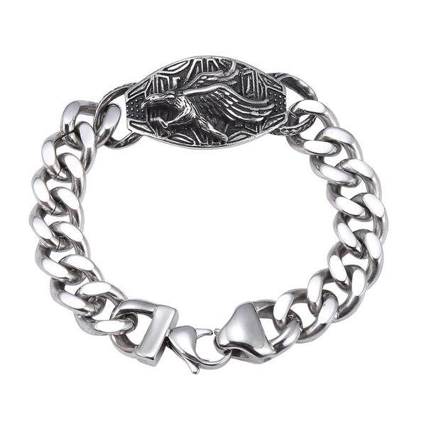 bracelet for men curb cuban link chain stainless steel mens glamour accessories bracelets chains jewelry gs0007 charm, Golden;silver
bracelet for men curb cuban link chain stainless steel mens glamour accessories bracelets chains jewelry gs0007 charm, Golden;silver
