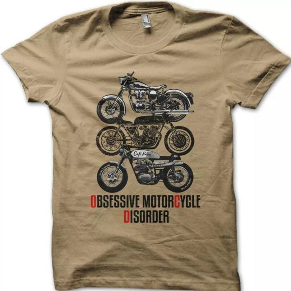 Biker Obsessive Motorcycle Disorder Cafe Racer funny printed t-shirt 9049, White;black
Biker Obsessive Motorcycle Disorder Cafe Racer funny printed t-shirt 9049, White;black