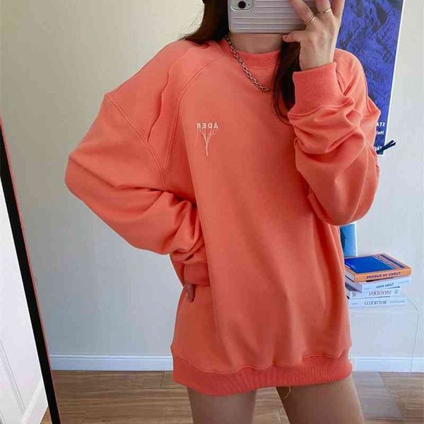 korea chao brand ader spring and autumn new candy color shoulder broken edge round neck long sleeve terry sweater, Black
korea chao brand ader spring and autumn new candy color shoulder broken edge round neck long sleeve terry sweater, Black