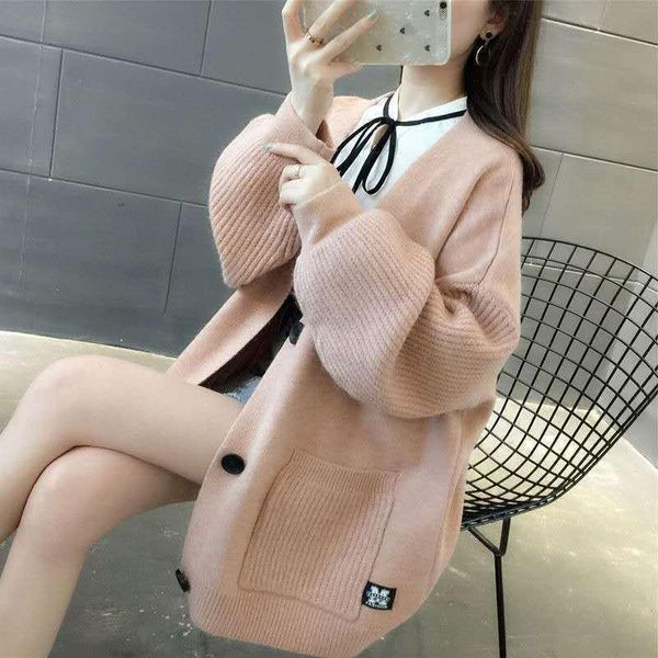 women's knits & tees spring autumn mid-length knit cardigan 2021 style pocket sweater loose jacket women multicolor, White
women's knits & tees spring autumn mid-length knit cardigan 2021 style pocket sweater loose jacket women multicolor, White