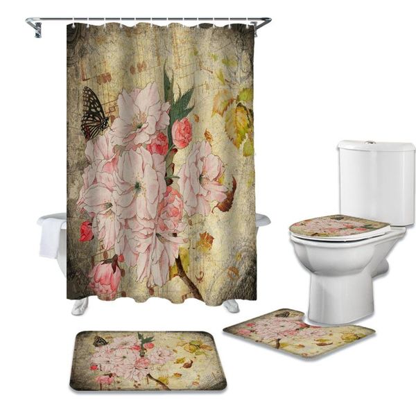 shower curtains cherry blossom butterfly retro curtain sets non-slip rugs toilet lid cover and bath mat waterproof bathroom
shower curtains cherry blossom butterfly retro curtain sets non-slip rugs toilet lid cover and bath mat waterproof bathroom