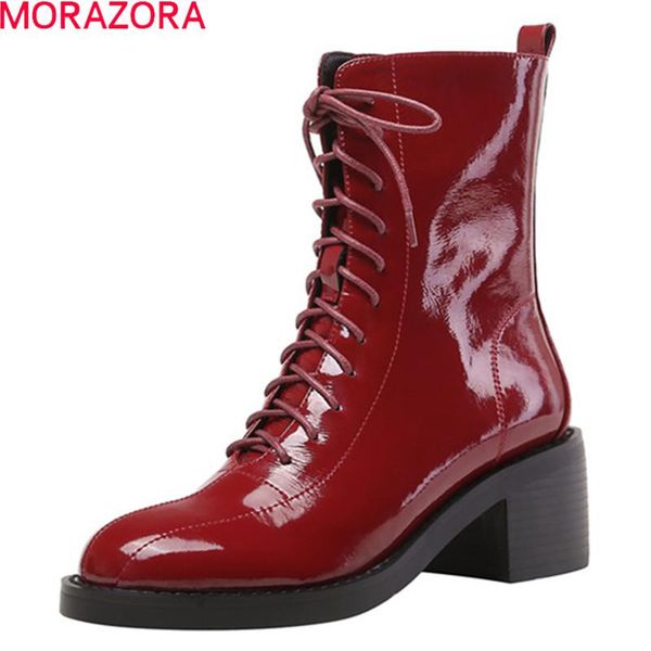 boots morazora arrival women fashion lace up ladies shoes autumn winter ankle for woman black
boots morazora arrival women fashion lace up ladies shoes autumn winter ankle for woman black