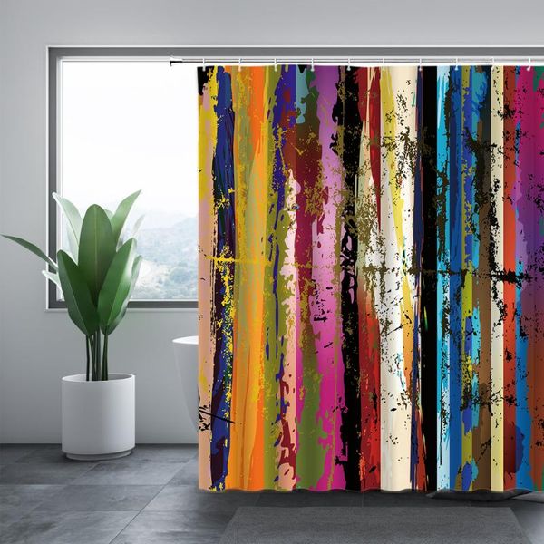 nordic retro color creative wooden shower curtain waterproof polyester fabric bath curtains with hooks 3d printing
nordic retro color creative wooden shower curtain waterproof polyester fabric bath curtains with hooks 3d printing