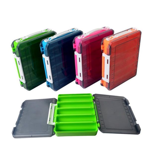 fishing tackle box 16 compartments double sided accessories lure hook organizer storage with clear window
fishing tackle box 16 compartments double sided accessories lure hook organizer storage with clear window