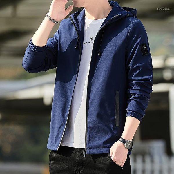 men's jackets bomber jacket korean slim long sleeve baseball windbreaker zipper hooded brand clothing, Black;brown
men's jackets bomber jacket korean slim long sleeve baseball windbreaker zipper hooded brand clothing, Black;brown